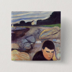 Edvard Munch - Melancholy Button