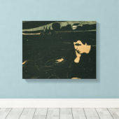 Edvard Munch - Melancholy III Leinwanddruck (Insitu (Holzboden))