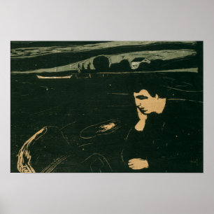 Edvard Munch - Melancholy III Poster