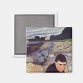 Edvard Munch - Melancholy Magnet (Vorderseite/Rückseite)