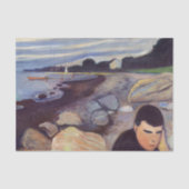 Edvard Munch - Melancholy Seidenpapier (Vorderseite)
