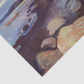 Edvard Munch - Melancholy Seidenpapier (Ausschnitt)