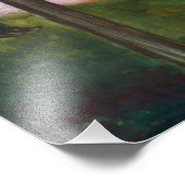 Edvard Munch - Mondlicht Fotodruck (Ecke)