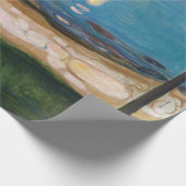 Edvard Munch - Mondlicht Geschenkpapier (Ecke)