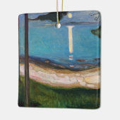 Edvard Munch - Mondlicht Keramikornament (Links)