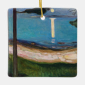 Edvard Munch - Mondlicht Keramikornament (Vorderseite)