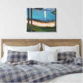 Edvard Munch - Mondlicht Leinwanddruck (Insitu (Schlafzimmer))