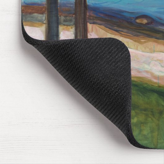 Edvard Munch - Mondlicht Mousepad (Ecke)