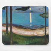 Edvard Munch - Mondlicht Mousepad (Vorne)