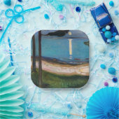 Edvard Munch - Mondlicht Pappteller (Party)