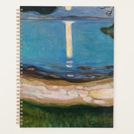 Edvard Munch - Mondlicht Planer (Vorderseite)