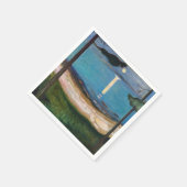Edvard Munch - Mondlicht Serviette (Ecke)