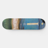 Edvard Munch - Mondlicht Skateboard (Horizontal)