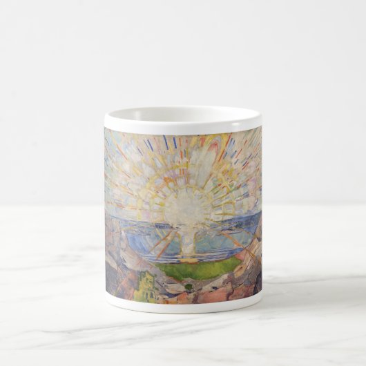 Edvard Munch Mural Painting The Sun (Solen) (1911) Kaffeetasse (Mittel)
