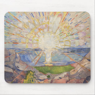 Edvard Munch Mural Painting The Sun (Solen) (1911) Mousepad
