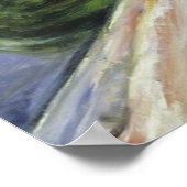 Edvard Munch Painting Girls on the Bridge (c 1902) Poster (Ecke)