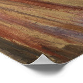 Edvard Munch Painting the Scream (Skrik) 1910 Poster (Ecke)