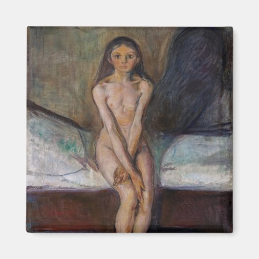 Edvard Munch - Puberty Magnet (Vorne)