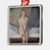 Edvard Munch - Puberty Ornament Aus Metall (Links)