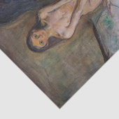 Edvard Munch - Puberty Seidenpapier (Ausschnitt)