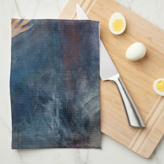 Edvard Munch - Selbstportrait mit Zigarette Geschirrtuch (Viertel Falte)