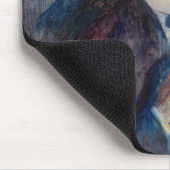 Edvard Munch - Selbstportrait mit Zigarette Mousepad (Ecke)