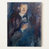 Edvard Munch - Selbstportrait mit Zigarette Planer (Rückseite)