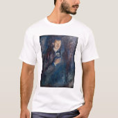Edvard Munch - Selbstportrait mit Zigarette T-Shirt (Vorderseite)