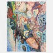 Edvard Munch - Shopping mit Red House Fleecedecke (Vorderseite)