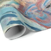 Edvard Munch - Shopping mit Red House Geschenkpapier (Rolleneckpunkt)