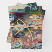 Edvard Munch - Shopping mit Red House Geschenkpapier Set (Beispiel)