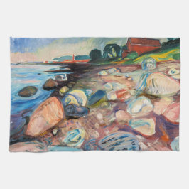 Edvard Munch - Shopping mit Red House Geschirrtuch
