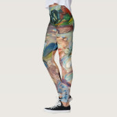 Edvard Munch - Shopping mit Red House Leggings (Links)