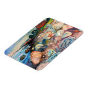 Edvard Munch - Shopping mit Red House Magnet (Linke Seite)