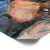 Edvard Munch - Shopping mit Red House Poster (Ecke)