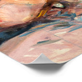 Edvard Munch - Shopping mit Red House Poster (Ecke)