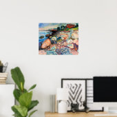 Edvard Munch - Shopping mit Red House Poster (Heimbüro)