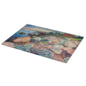 Edvard Munch - Shopping mit Red House Schneidebrett (Ecke)