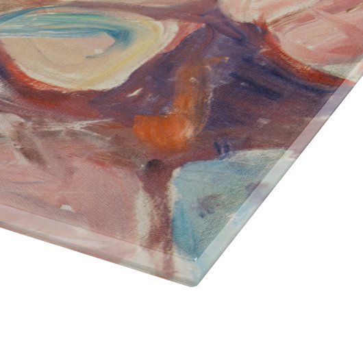 Edvard Munch - Shopping mit Red House Schneidebrett (Ecke)