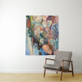 Edvard Munch - Shopping mit Red House Wandteppich (Beispiel)