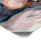 Edvard Munch Shore mit Red House Poster (Ecke)