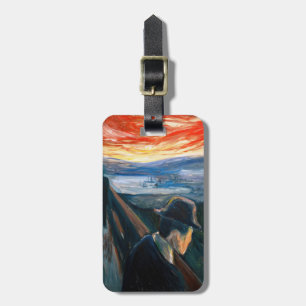 Edvard Munch - Sick Mood at Sunset, Despair 1892 Gepäckanhänger