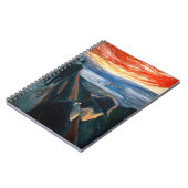 Edvard Munch - Sick Mood at Sunset, Despair 1892 Notizblock (Linke Seite)