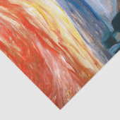 Edvard Munch - Sick Mood at Sunset, Despair 1892 Seidenpapier (Detail)