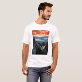 Edvard Munch - Sick Mood at Sunset, Despair 1892 T-Shirt (Vorne ganz)