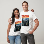 Edvard Munch - Sick Mood at Sunset, Despair 1892 T-Shirt (Unisex)