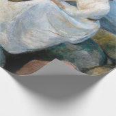 Edvard Munch - Sommernacht, Inger am Strand Geschenkpapier (Ecke)