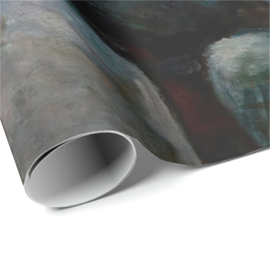 Edvard Munch - Sommernacht, Inger am Strand Geschenkpapier (Rolleneckpunkt)