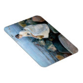 Edvard Munch - Sommernacht, Inger am Strand Magnet (Rechte Seite)