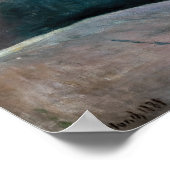 Edvard Munch - Sommernacht, Inger am Strand Poster (Ecke)